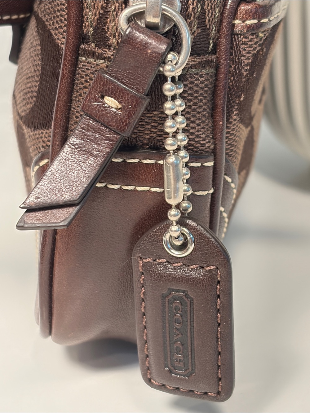 COACH Y2K Mini Signature Jacquard Canvas Belt Bag - Picture 6 of 16